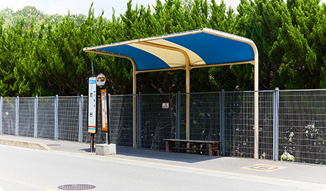 阪急バス「尼谷」バス停